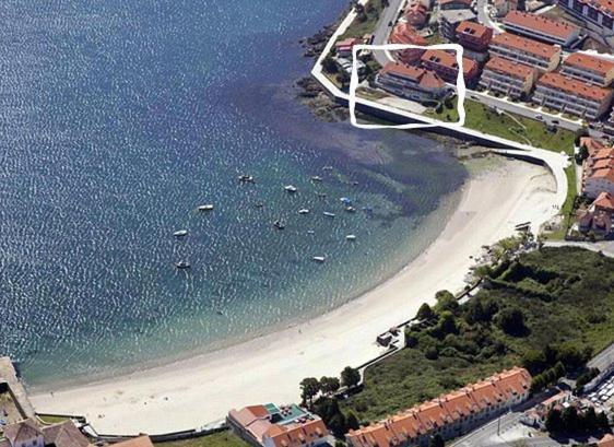 Albergue De Peregrinos Playa Quenxe Коркубион Экстерьер фото