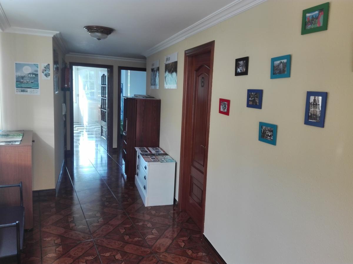 Albergue De Peregrinos Playa Quenxe Коркубион Экстерьер фото